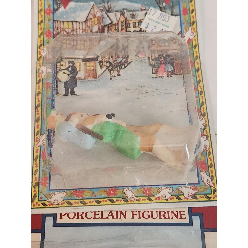 Mixed Lot of 6 Porcelain Figures Lemax Dickensvale And Noma New - Picture 7 of 7